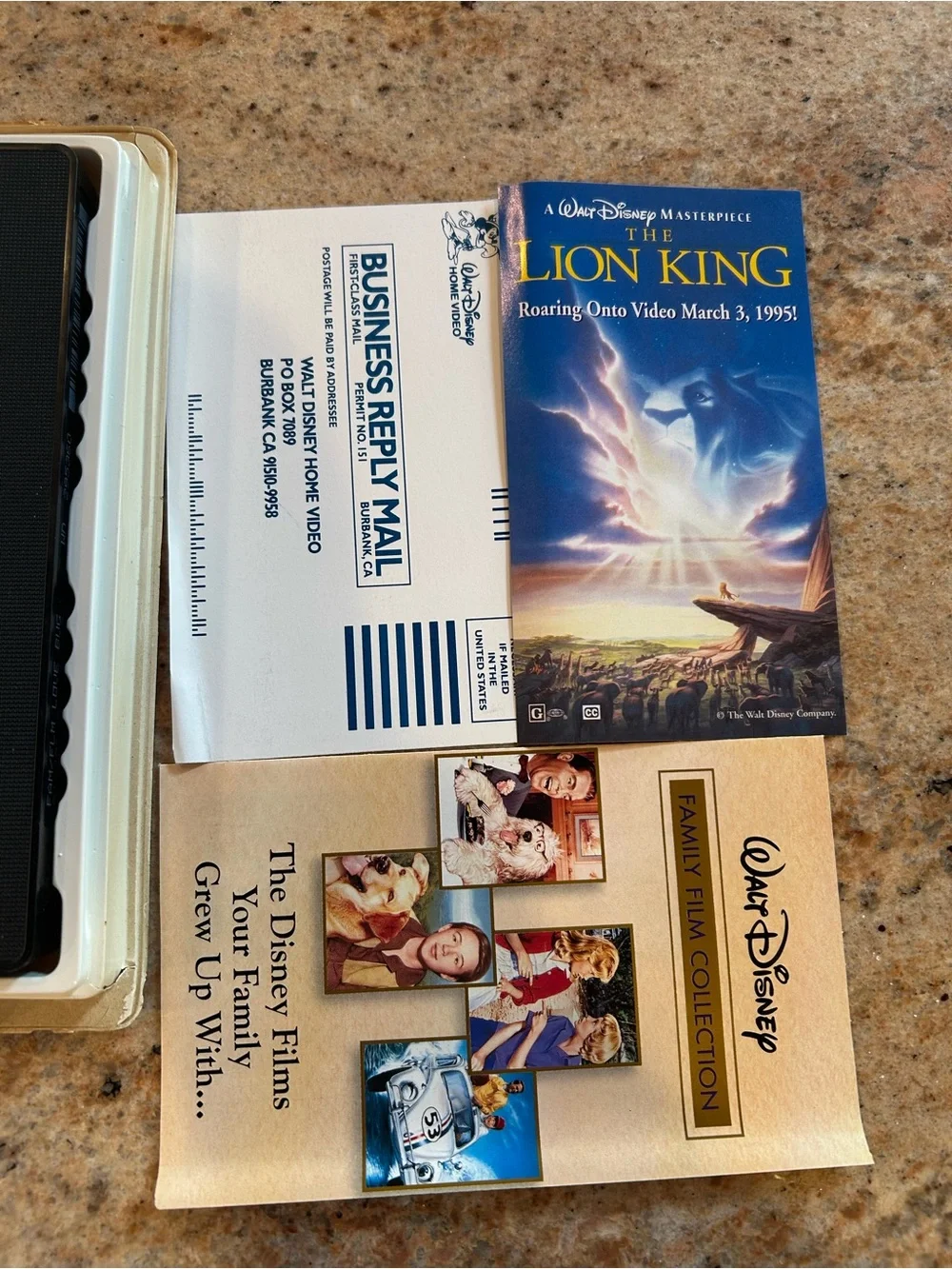 1996 Walt Disney “The Love Bug” VHS Video Family Film Collection